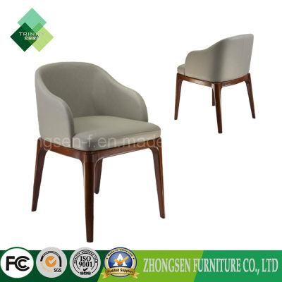 French Style Ashtree Round Back Chair for Living Room (ZSC-21)