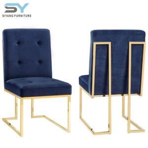 Italian Furniture Dining Set Bar Chair High Chair Velvet Chair