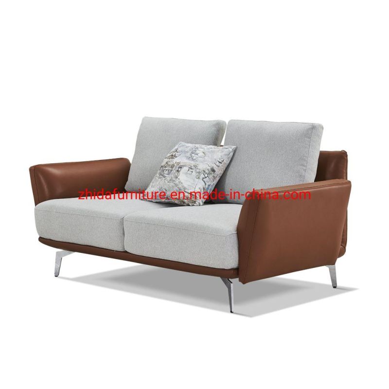 Leather Fabric L Shape Coner Sofa for Living Room Furniture