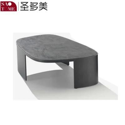 Marble Tea Table in Modern Luxury Family Living Room