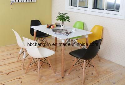 2016 Hot Selling Modern Design Wooden Leg Table