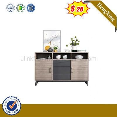 Modern Home Furniture Set Mixed Color Shelf Hot Sell Fashion Wooden Storage Cabinet