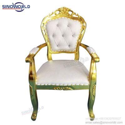 High Quality Kingthrone Chair Hotel King Chair for Wedding Banquet Event Use