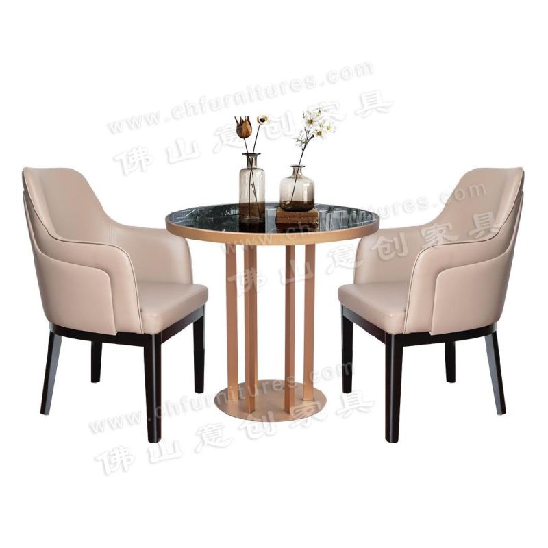 Nordic Modern Luxury Hotel Home Living Room Balcony Coffee Table Round Table