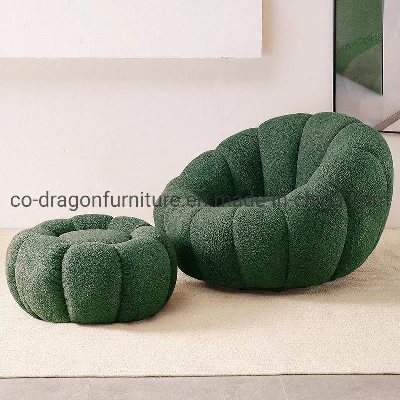 Modern Fabric Leisure Sofa with Foot for Living Room Furniture