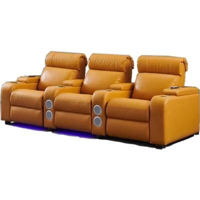 Best Selling Modern Design Massage Theater Recliner Classic Living Room Leather Sofa Home Furniture