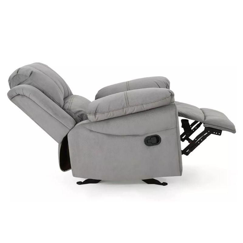 Jky Furniture Modern Fabric Adjustable Manual Recliner Sofa Chair