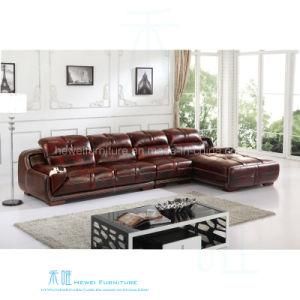 Modern Living Room L-Shape Sofa for Home (HW-654S)