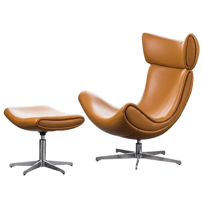 Modern Minimalist Other Leather Furniture Leather Tiger Chair