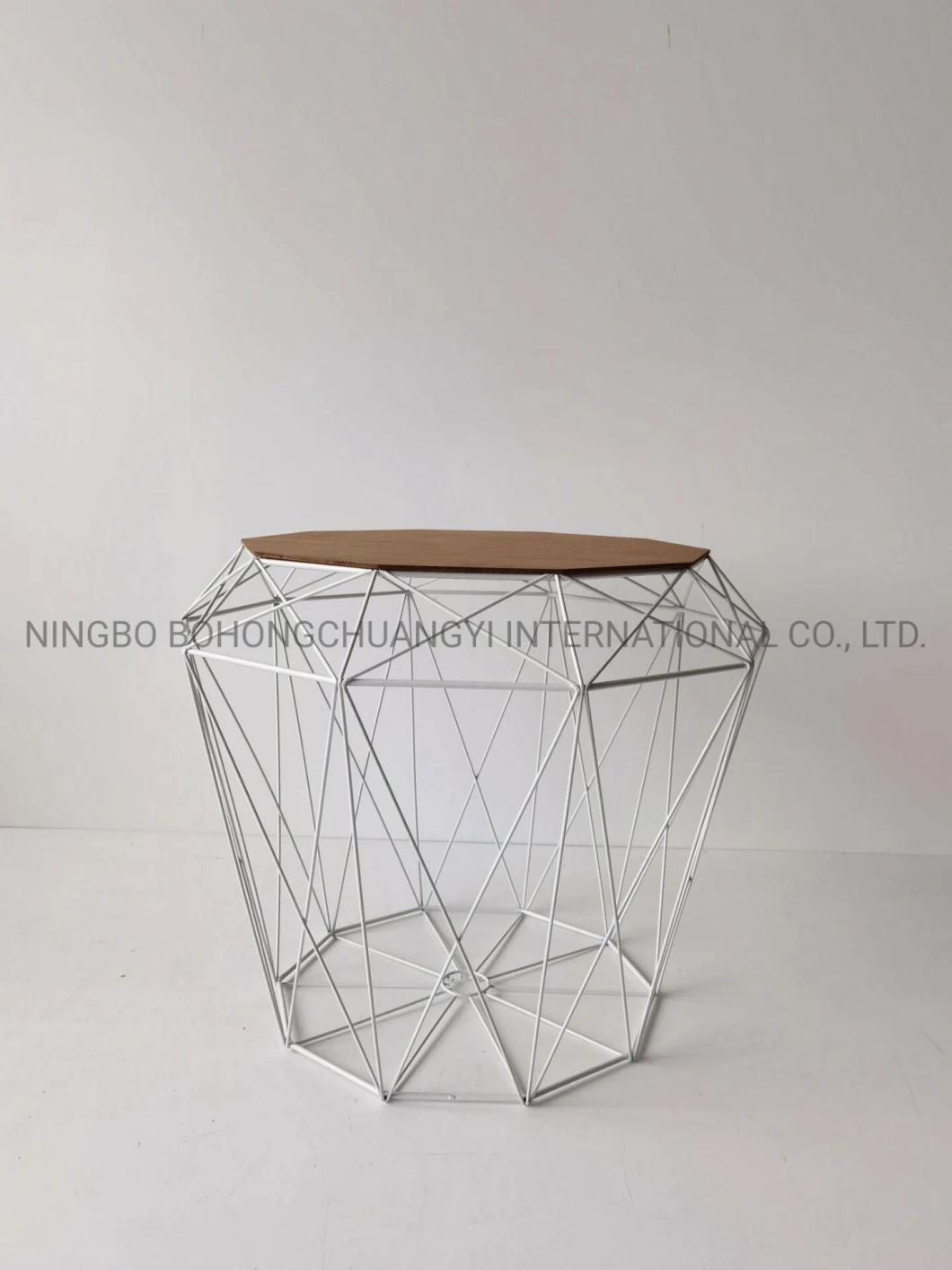 Hot Sale Home Decoration Metal Wire Modern Design Storage Baskets