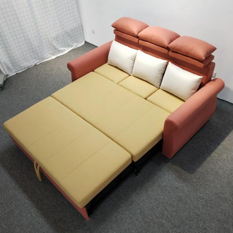 Factory Cheap Price Factory Sofabed Three Seater Pulling out Sofa Sleeper