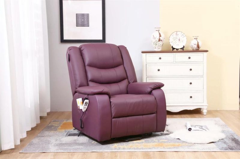 Jky Furniture Fabric Power Electric Lift Chair Reclining with Heating and Massage Function