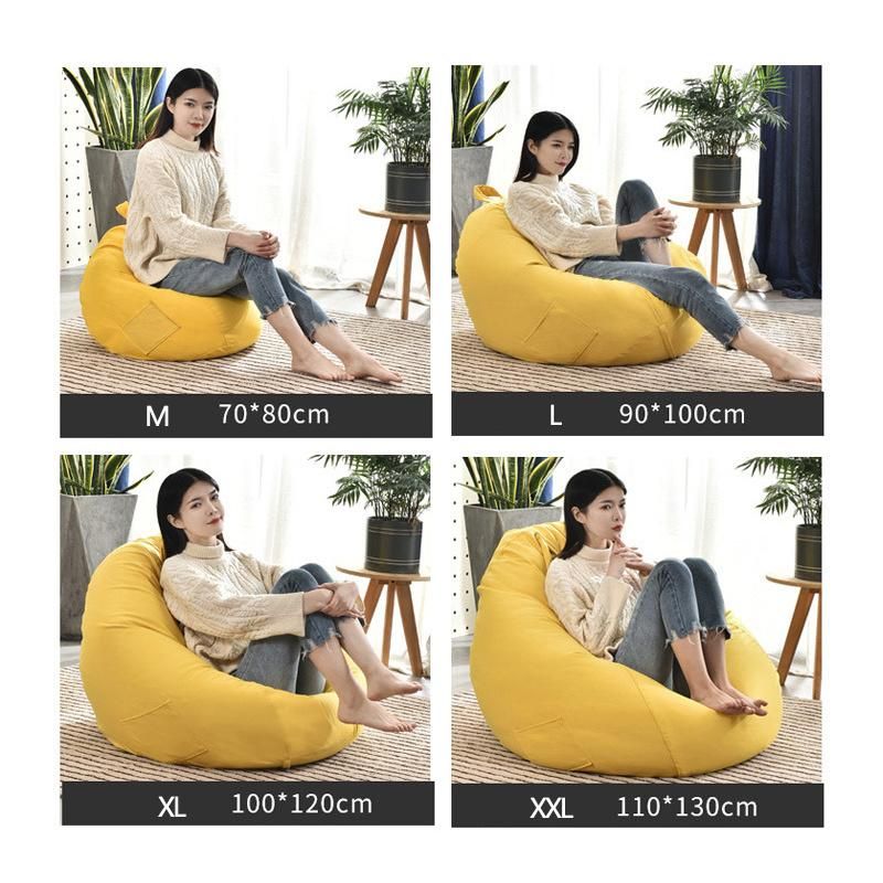 Indoor Foma Fluffy Comfortable Lazy Giant Bean Bag Sofa Chair