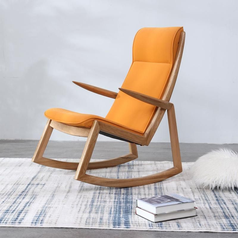 Balcony Living Room Study Home Rocking Chair Single Technology Cloth Washable Lazy Chair 0068