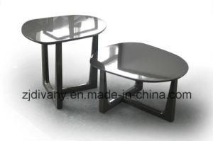 Gray Wood Side Tea Table (T-57A+B+C)