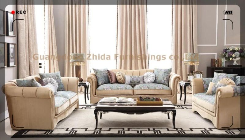 Classical Furniture Fabric Living Room Sofa