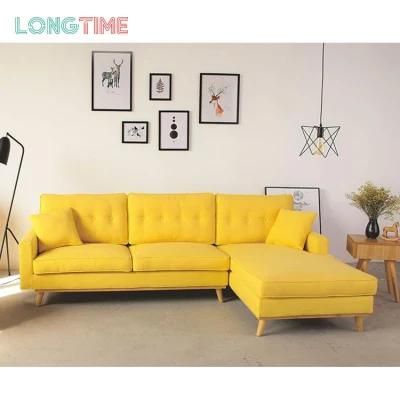 Modern Light Luxury Fabric Sofas Furniture Sofa Home Living Room 1+2 Chaise Sofa