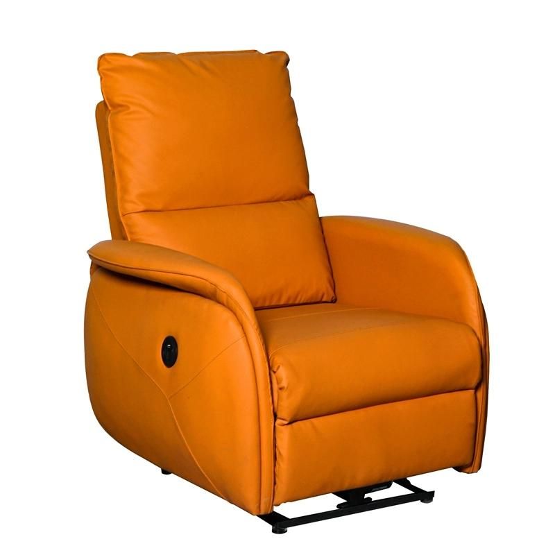 Single Sofa Cum Bed Luxury Multi-Function PU Single Sofa Living Room Rocking Single Recliner Electric Sofa