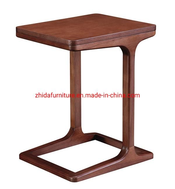 Home Furniture Small Sofa Side Square Wooden Side Table