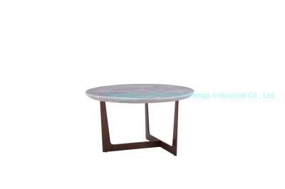 White Marble Top Side Table Tea Table Coffee Table