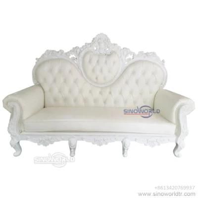 High Quality Modern Wedding White Sofa Ceremony Banquet Party Round Sofa Bed