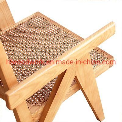 Little Rattan Sofa / Rattan Chair Rubber Wood Frame Rattan Seat Leisure Sofa Armchair Leisure Armchair Bedroom Chair Sofa.