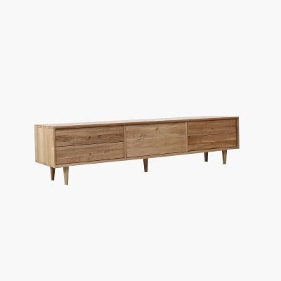 Nordic Pure Solid Wood TV Cabinet Solid Wood Audio-Visual Cabinet 0041