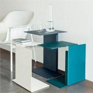 Minimalist Metal End Table Living Room Furniture Sofa Side Table