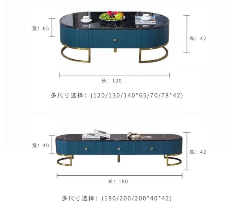 New Arrival TV Stand Solid MDF New Style Coffee Table Set Modern TV Cabinet Designs