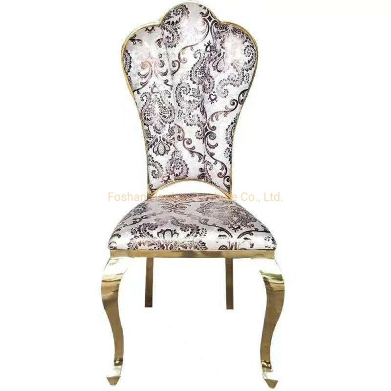 Modern White Leisure Hotel Furniture High Back Banquet Chair for Wedding and Restaurant