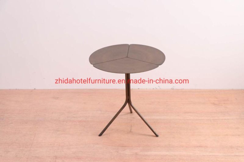 Custom Made Black Hexagon Marble Coffee Table White and Black Marble Top Gold Coffee Table