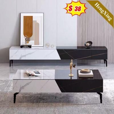 Modern Wooden New Fashion Low Prices Furniture Marble Top Coffee Table