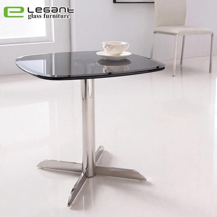 Small Bent Glass Side Table Sets in Many Colors