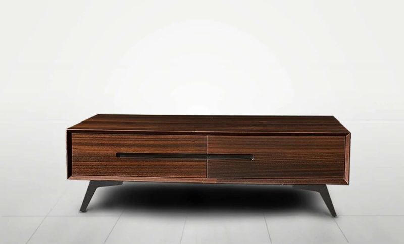 FC120 Wooden Coffee Table, Latest Design TV Stand Eucalyptus Color, Italian Design Furniture in Home and Hotel Furniture Customized