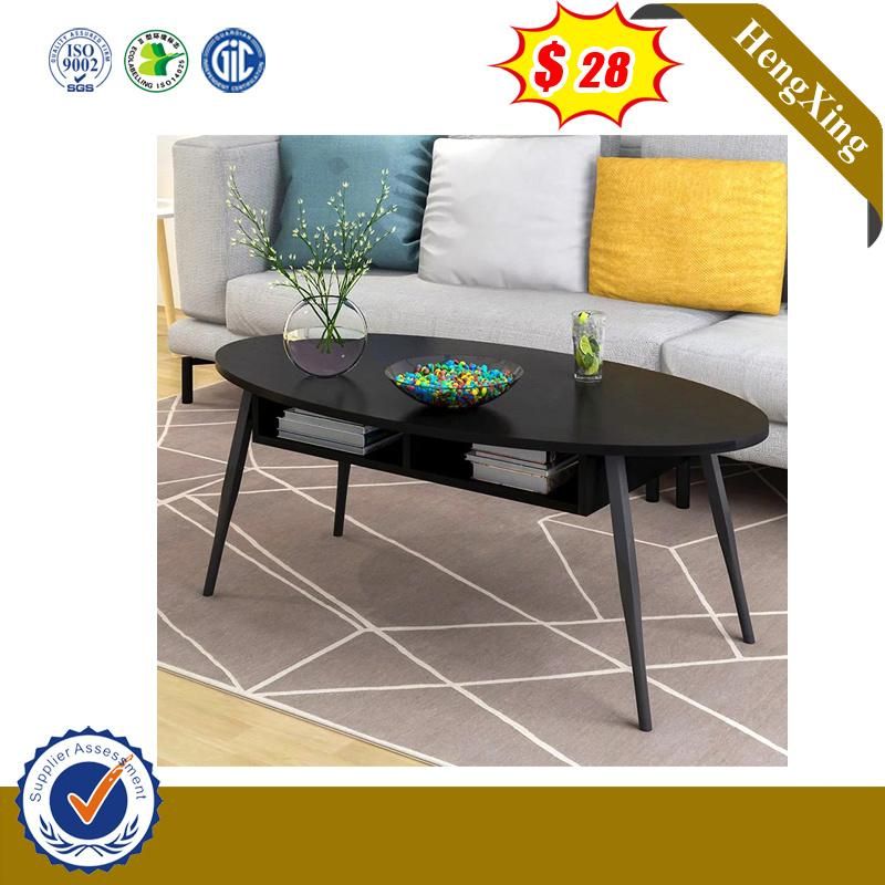 Foshan Office Furniture Black Wooden Table Promotion Coffee Table