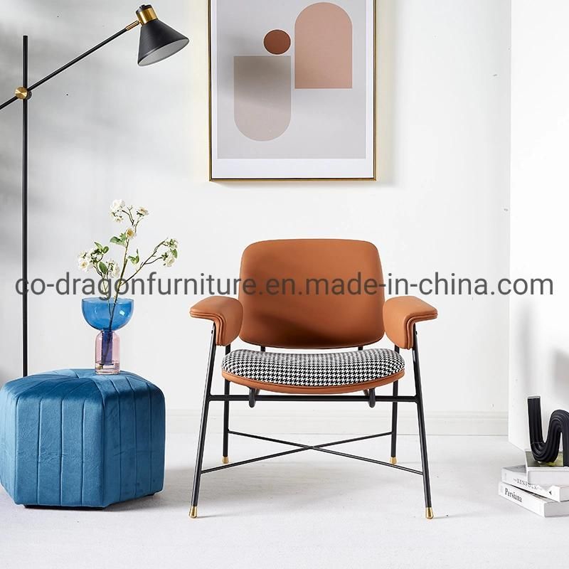 China Wholesale Leisure Chair with Metal Frame for Modern Furniture