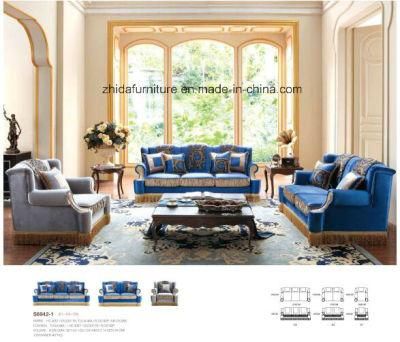 Home Furniture New Classical Sectional Fabric Sofa