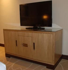 Wooden Hotel Furniture Refrigerator/ TV Cabinet for 5 Star