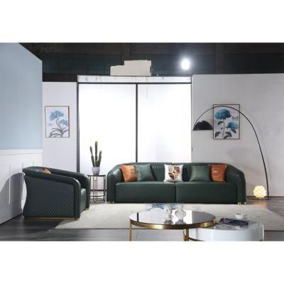 Modern Luxury Leather Livingroom Living Room Leather Sofa Combination Sofa