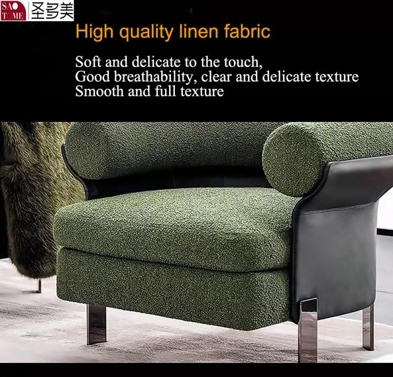 Light Luxury Hotel Single Seat Sofa Chair