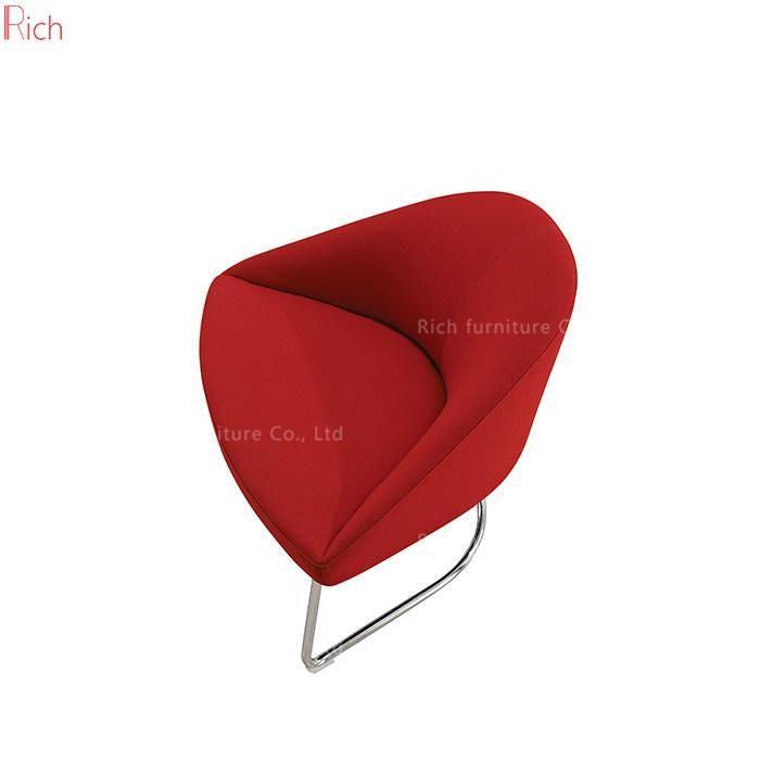 Replica Designer Metal Legs Leisure Fabric Coffee Chair for Living Room Furniture Hotel Office Leisure Chair