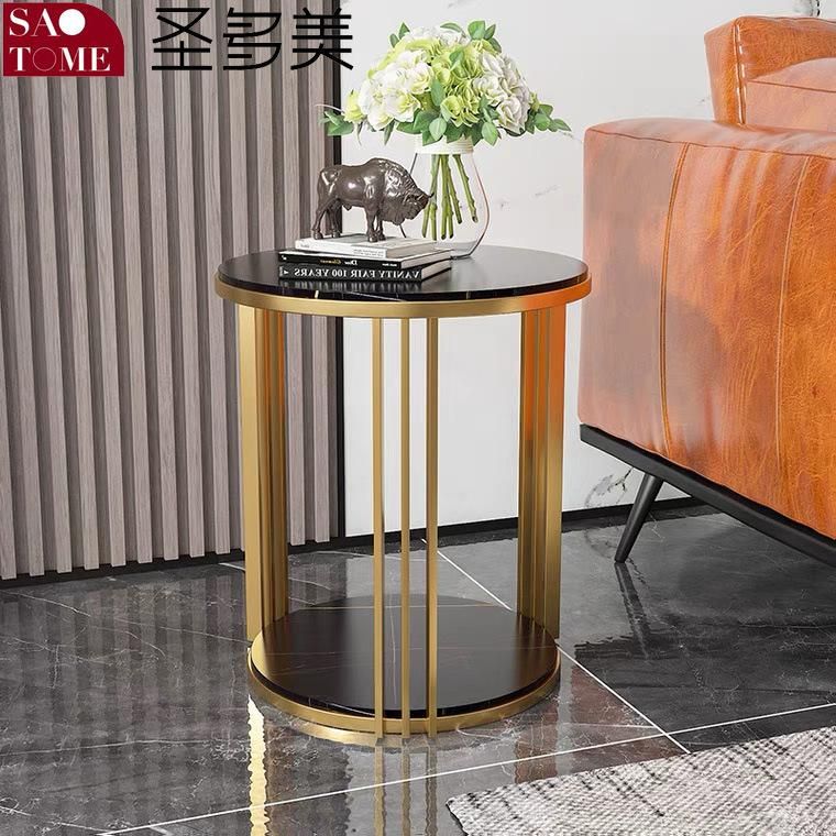 Modern Living Room Furniture Matte Rock Board Tea Table