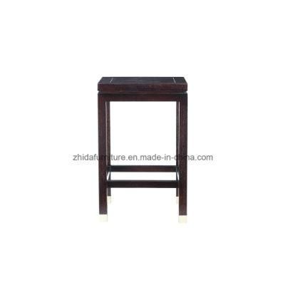 Oriental Antique Furniture Black Color Flower Stand