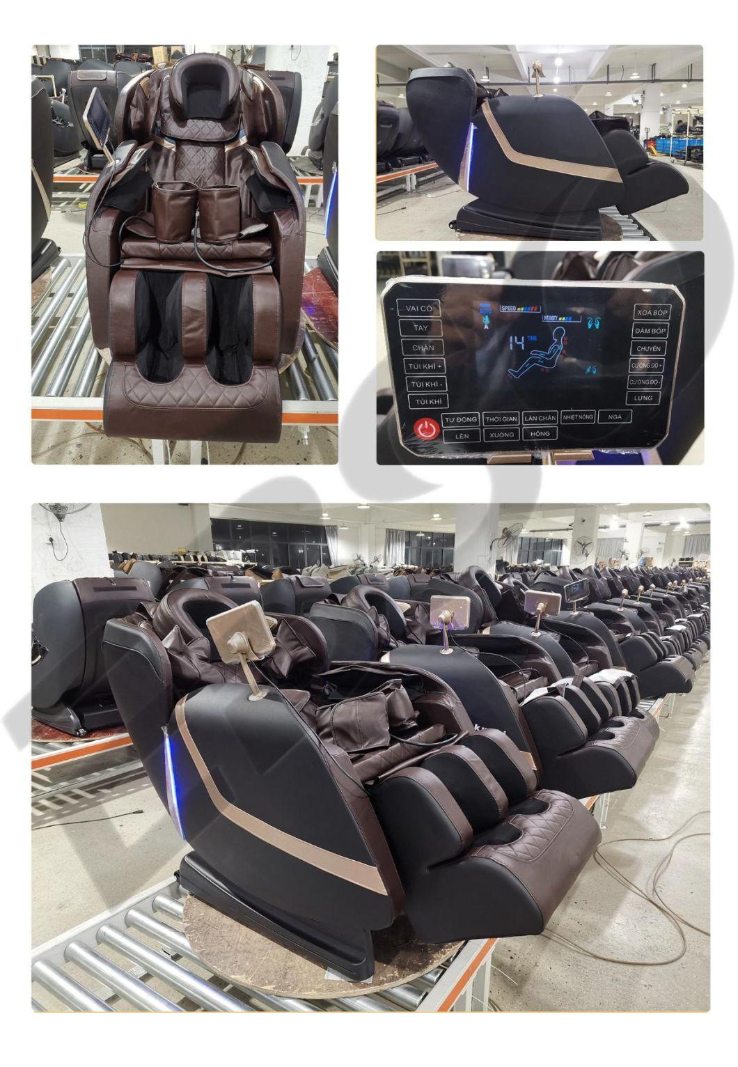 Massage Chair 8d Zero Gravity Luxury Shiatsu Feet Massager Massage Oreiller