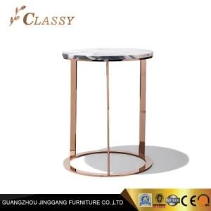 Classic Design Home Furniture Marble Side Table