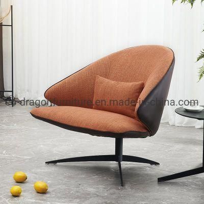 Luxury Living Room Furniture Swivel Leisure Sofa Chair with Fabric