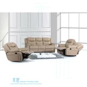 Modern Leather Recliner Sofa for Home Theater (DW-6006S)