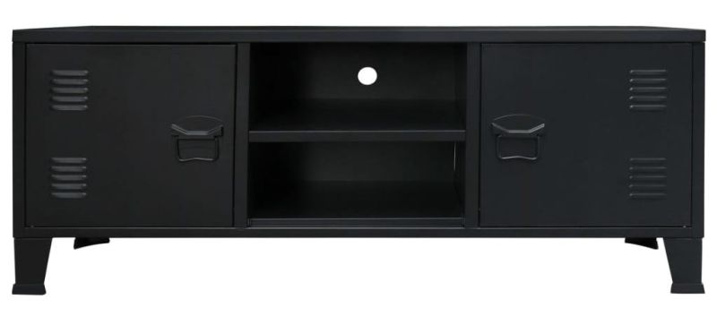 Steel TV Stand Cabinet Media Storage Cabinet