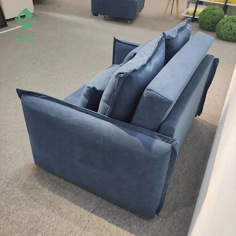 Factory Direct Selling Double Seat Technology Plush Sofa