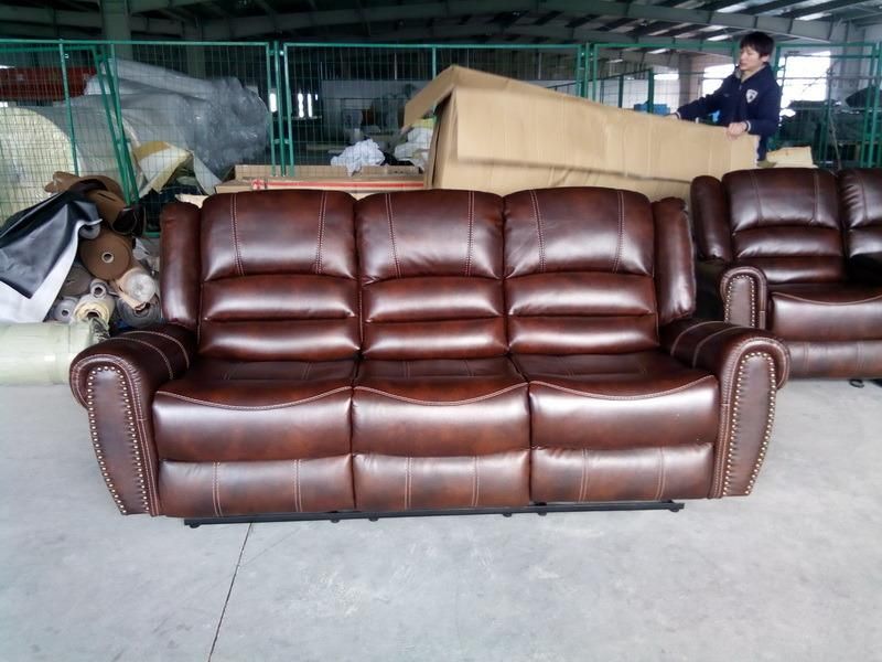 Air Leather Recliner Sofa for Living Room Furniture